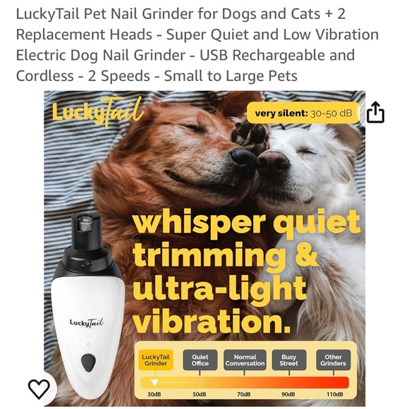Nail grinder for dogs/cats used once like new - Picture 4 of 6